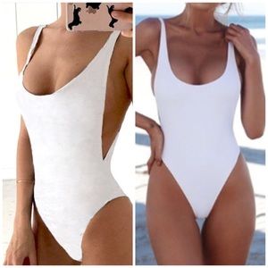 • FIRM PRICE • White Swimsuit or Top